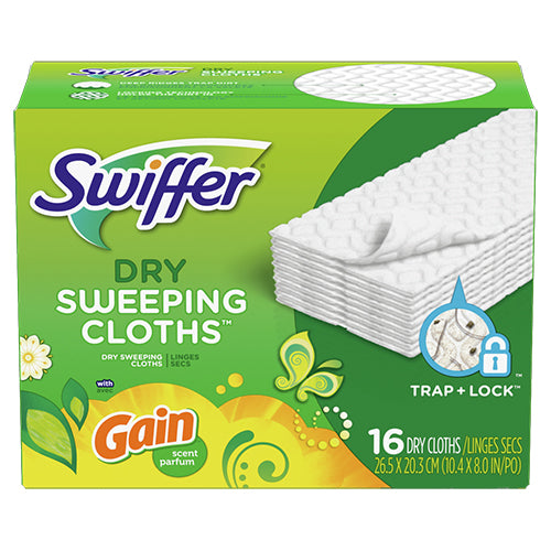 SWIFFER DRY MOP REFIL 16CT GAIN ORIGINAL (SKU #10513)