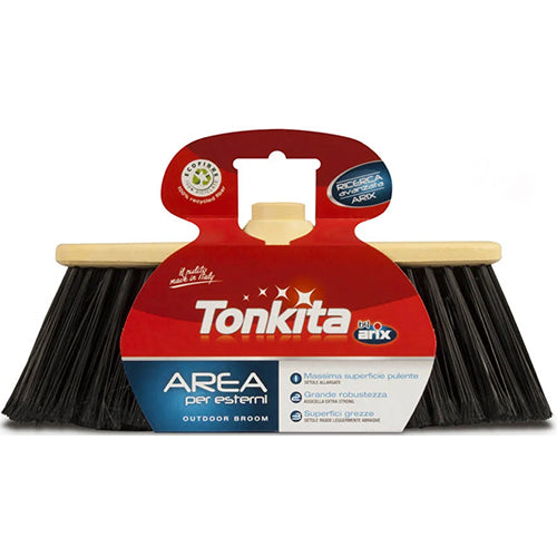 TONKITA #4 TK010 & 4 0614 OUTDOOR BROOM 52" GRAY HANDLE (SKU #12263)