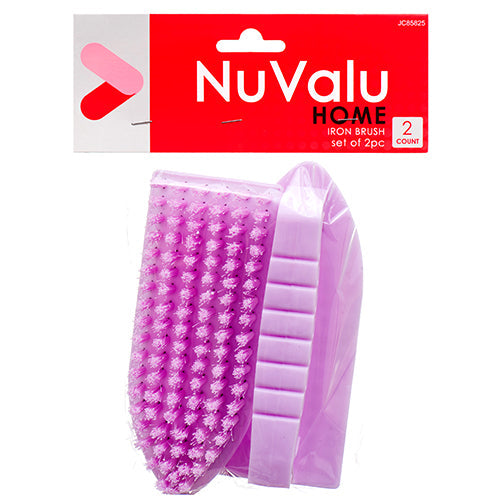 NUVALU IRON BRUSH 2PC 145*60*70MM (SKU #13251)