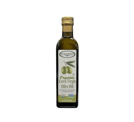 Pomonte 100% Organic Extra Virgin Olive Oil 500ml (16.9 oz)/12 Bottles