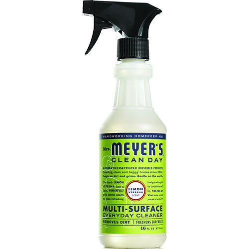 MRS.MEYERS MULTI-CLNR SPRAY-16oz/LEMON VERBENA (SKU #10252)