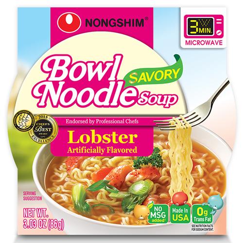 NONGSHIM BOWL NOODLE-SAVORY LOBSTER