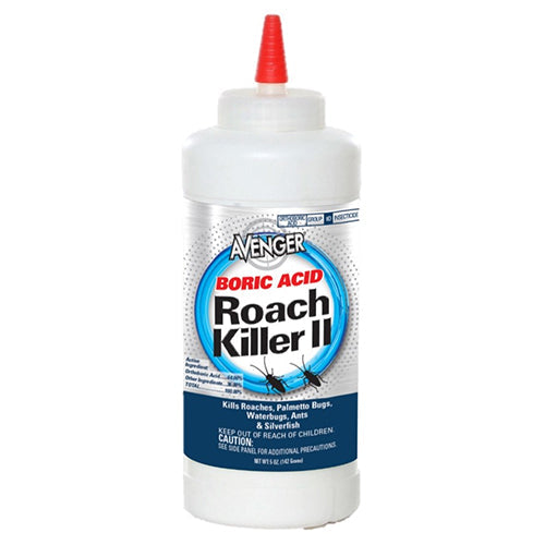 AVENGER ROACH KILLER II BORIC ACID 5oz (SKU #10323)