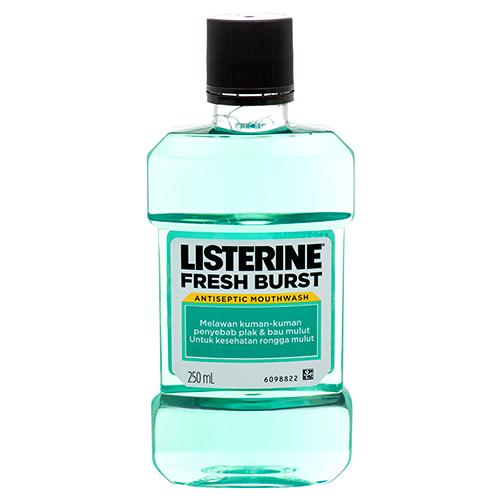 LISTERINE MOUTHWASH 250ML FRESH BURST (SKU #10468)