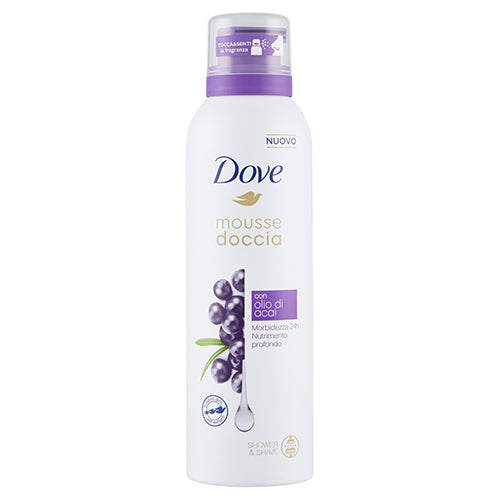 DOVE SHOWER MOUSSE 200ml ACAI  (SKU #10544)