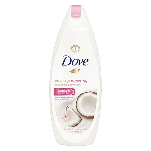 DOVE SHOWER GEL-COCONUT MILK (SKU #10750)