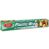 HOME #6091 PLASTIC WRAP 100SQ FT