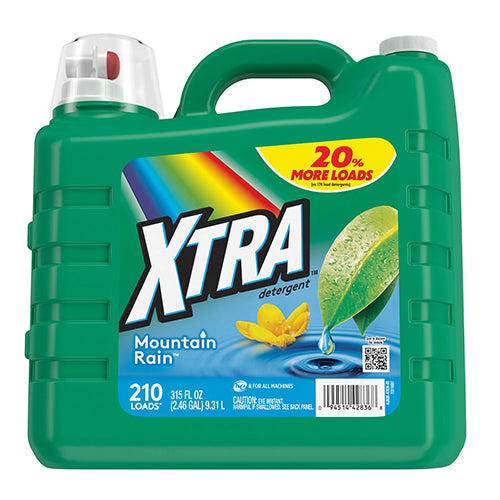 XTRA LIQ DETERGENT 283.5oz MOUNTAIN RAIN (SKU #11173)