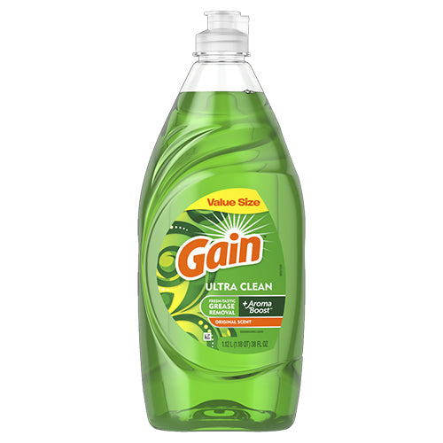 GAIN ULT.DISH WASH 38oz ORIGINAL (SKU #11180)