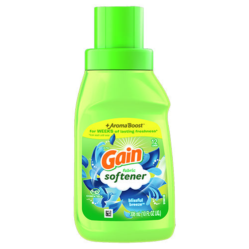 GAIN FAB.SOFTENER 10oz BLISSFUL BREEZE (SKU #11195)