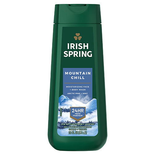 IRISH SPRING BODY WASH-MOUNTAIN CHILL 20oz (SKU #11233)