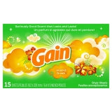 FAB.DRY SHEETS-15CT GAIN ISLAND FRESH