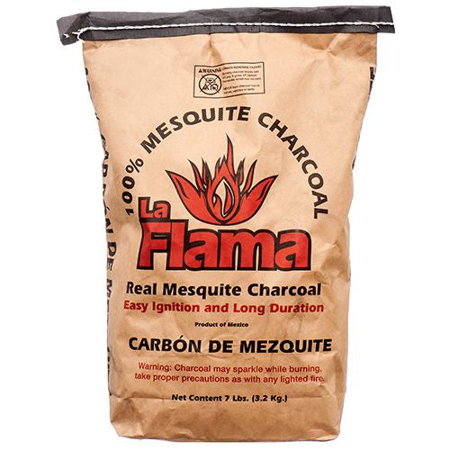 LA FLAMA MESQUITE CHARCOAL 7LBS