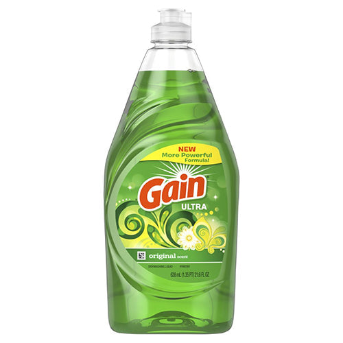 GAIN ULT.DISH WASH-21.6oz/ORIGINAL (SKU #11996)