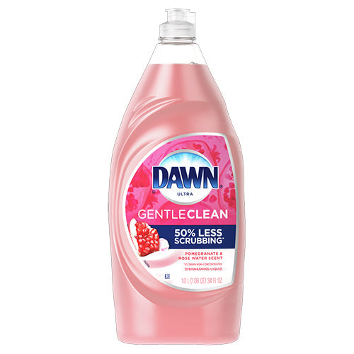 DAWN ULTRA DISH WASH-34oz/POMEGRANATE & ROSE (SKU #12373)