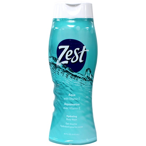 ZEST #901695 BODY WASH-AQUA 18oz (SKU #12600)