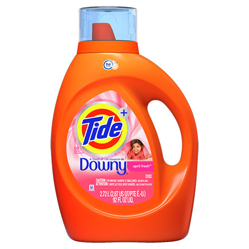 TIDE LIQ DETERGENT 92oz DOWNY APRIL FRESH (SKU #12803)