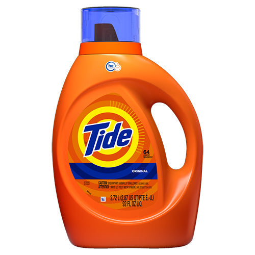 TIDE LIQ DETERGENT 92oz ORIGINAL HE (SKU #12809)