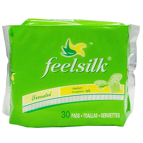 FEELSILK PADS-30CT GREEN