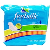 FEELSILK PADS W/WINGS-10CT OVERNIGHT