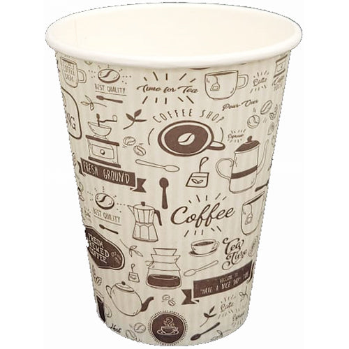 PAPER HOT CUPS-12oz 50CT #EHC12-P (SKU #12981)