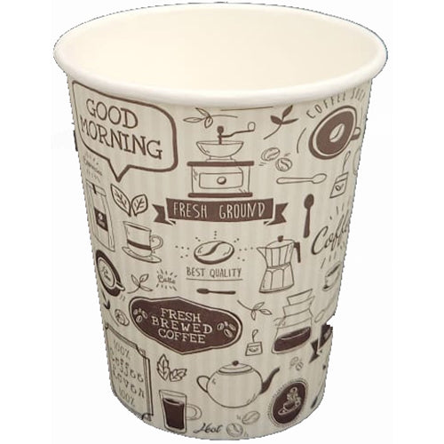 PAPER HOT CUPS-8oz 50CT #EHC8-P (SKU #12994)