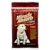 MIRACLE ABSORB PET TRAINING PAD 3CT #80138