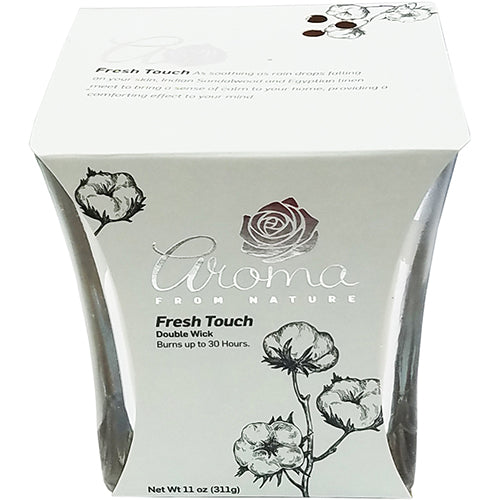 AROMA TUMBLER CANDLE-FRESH TOUCH 11oz