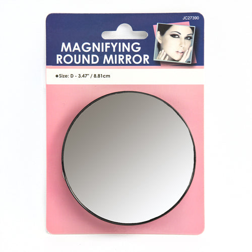 NUVALU MAGNIFYING ROUND MIRROR 10X  DIA.3.47" (SKU #60026)