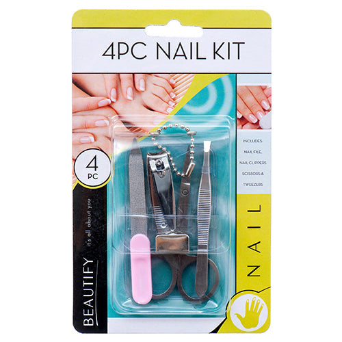 NUVALU MANICURE SET 4PC (SKU #60034)