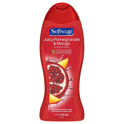 SOFT SOAP BODY WASH 20oz POMEGRANATE MANGO (SKU #60069)