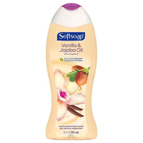 SOFT SOAP BODY WASH 20oz VANILLA  JOJOBA (SKU #60073)