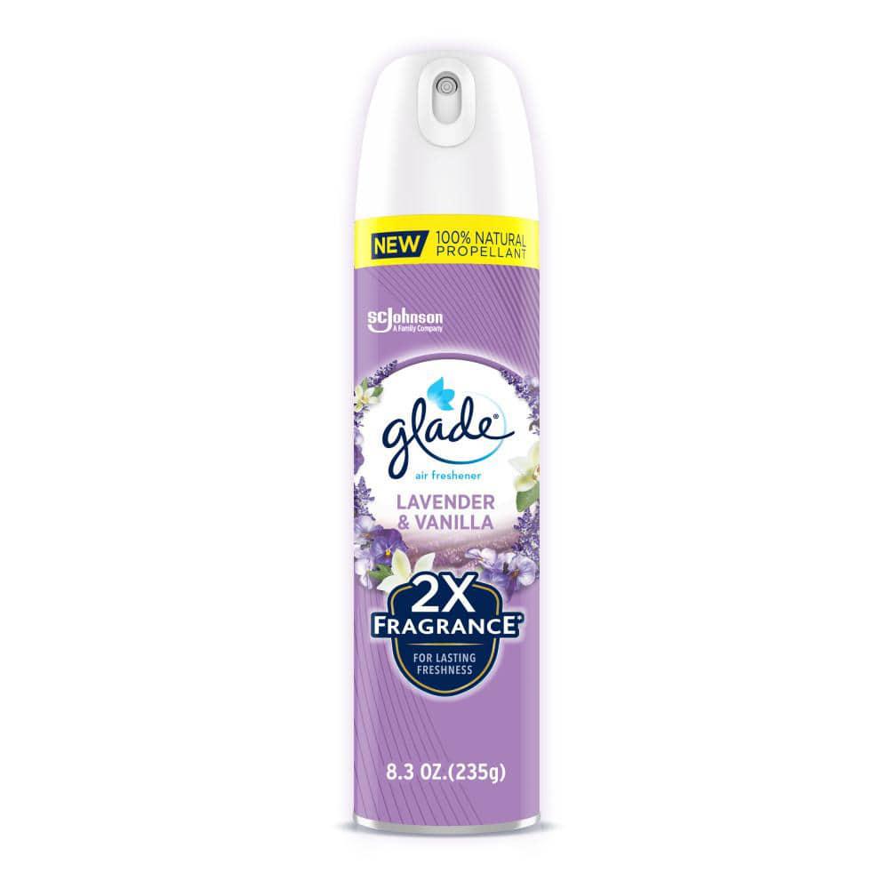 GLADE AIR FRESHNER 8.3OZ LAVENDER & VANILLA (SKU #15675)