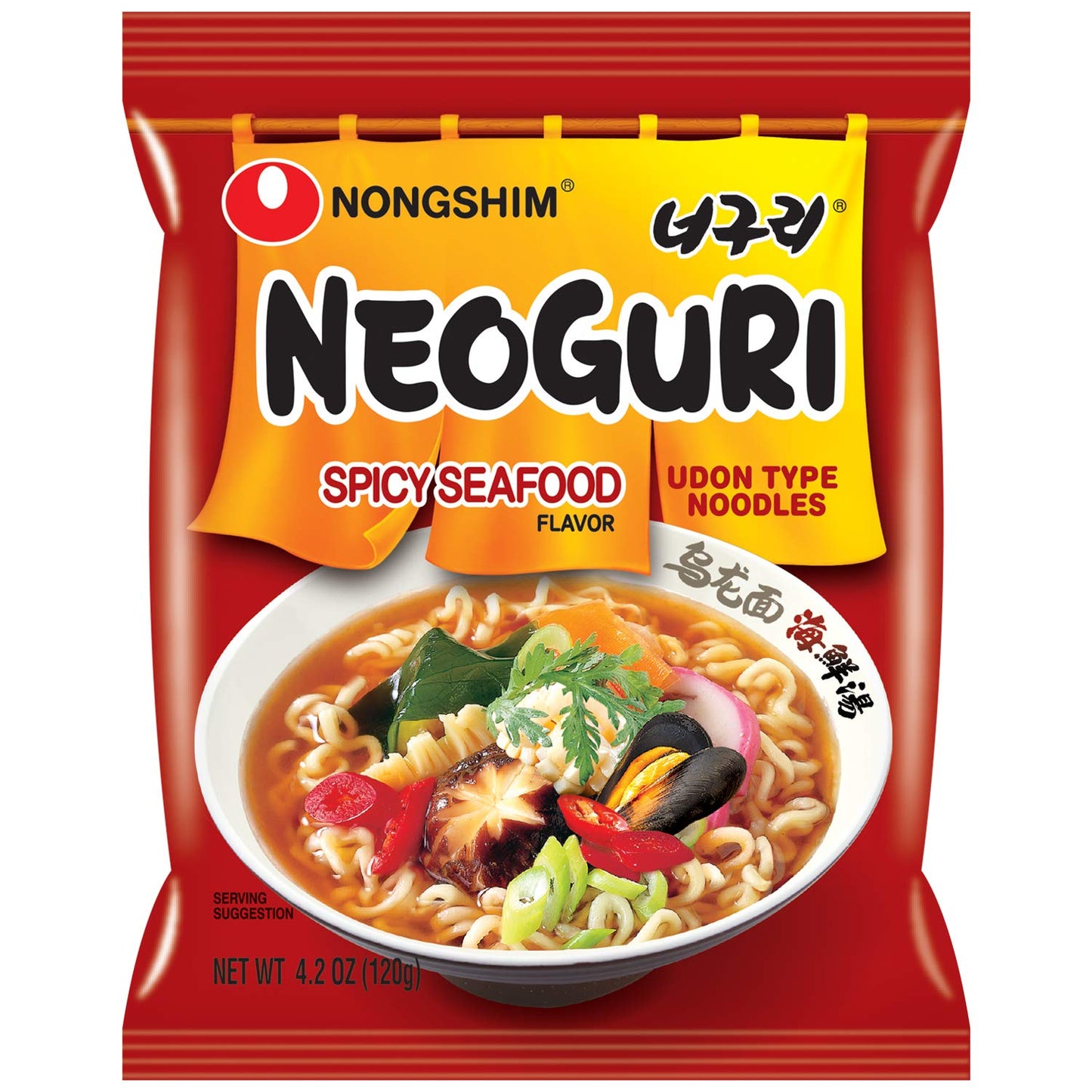 NONGSHIM PACK/10** NOODLE-NEOGURI (SKU #80007)