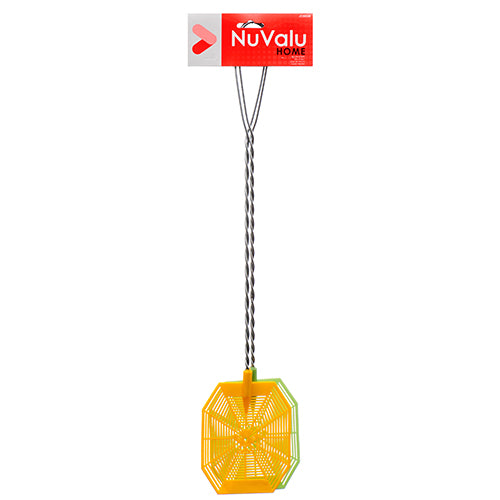 NUVALU FLY SWATTER 2PC W/ METAL HANDLE (SKU #10377)