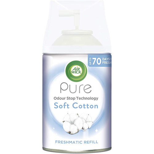 AIR WICK FRESHMATIC REFILL 250ml PURE COTTON (SKU #90040)