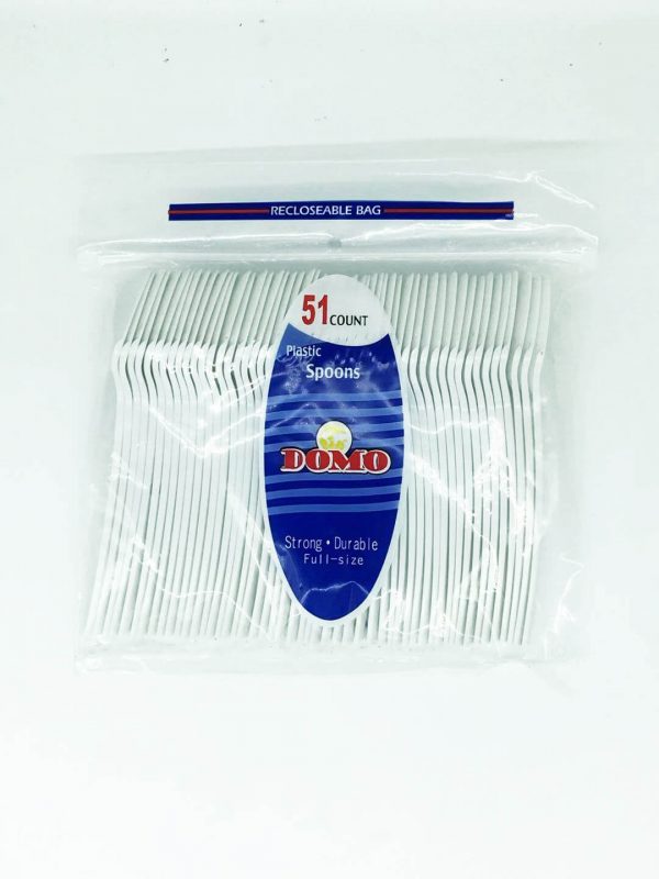 DOMO 51CT PLASTIC SPOONS (SKU #10681)