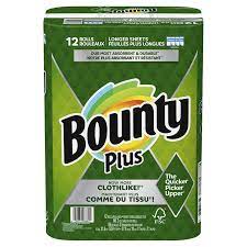 BOUNTY PLUS PAPERTOWEL 86S SELECT (SKU #11435)