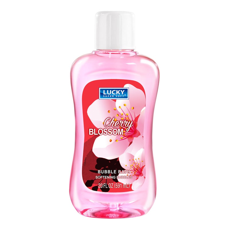 LUCKY BUBBLE BATH #11124 CHERRY BLOSSOM 20oz (SKU #17548)