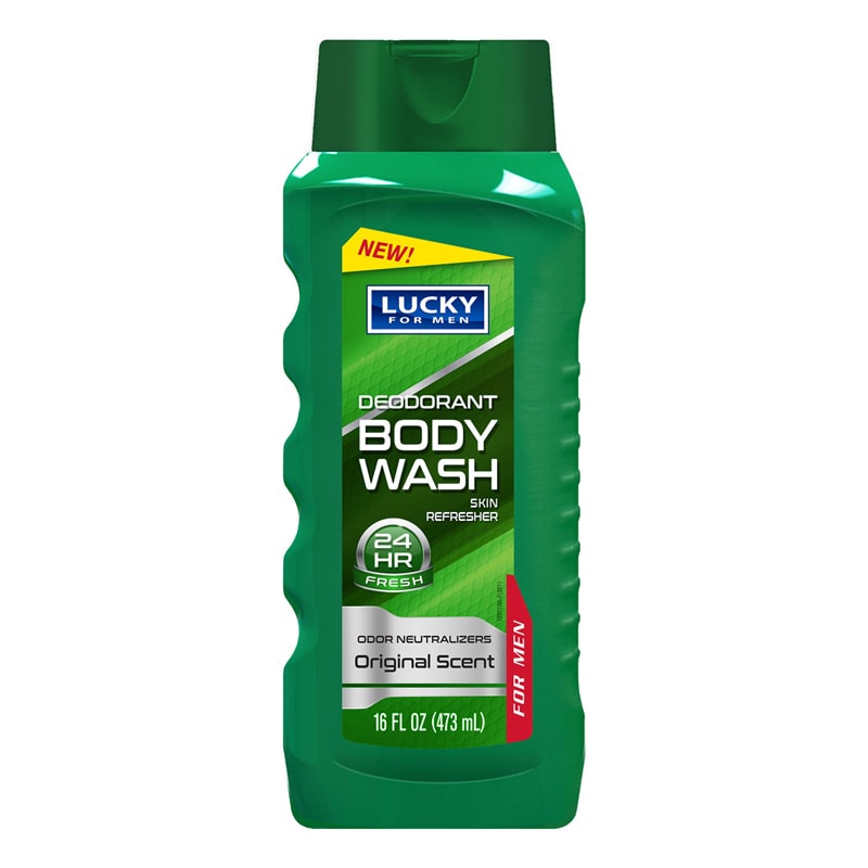 LUCKY BW #10977 DEODORANT GREEN 12oz (SKU #17542)