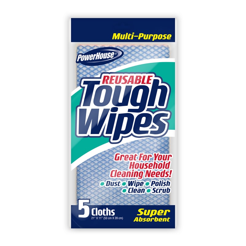 PH #11865 TOUGH WIPES 5CT (SKU #17657)