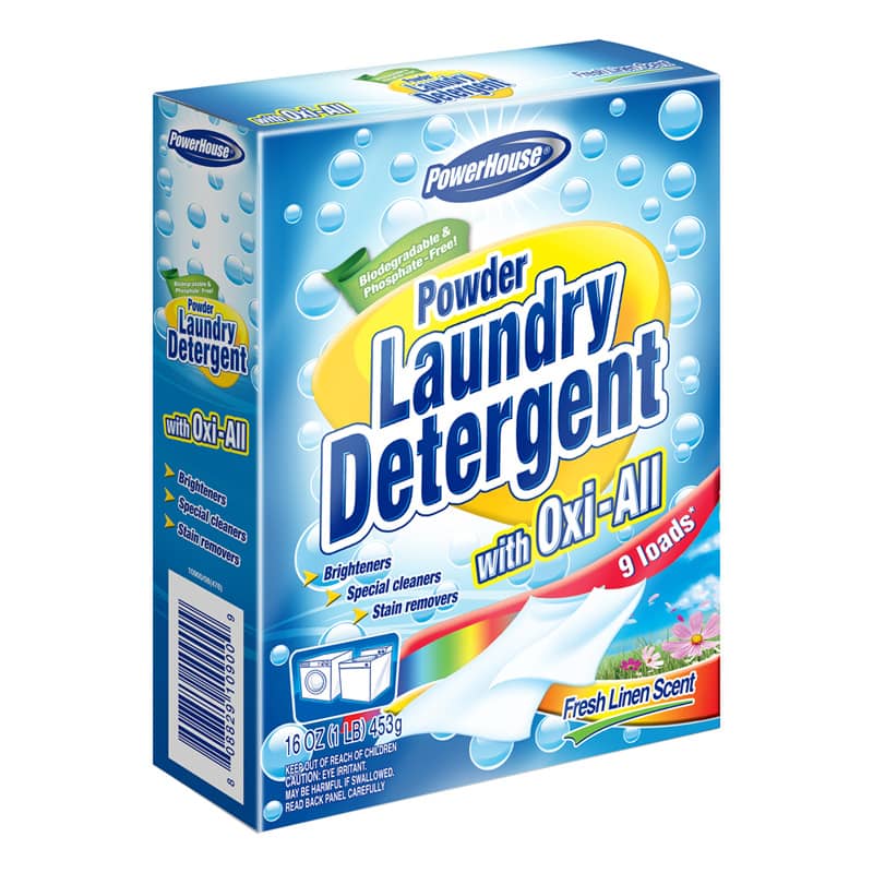 PH #10900 POWDER DETERGENT W/OXI 16oz (SKU #17658)