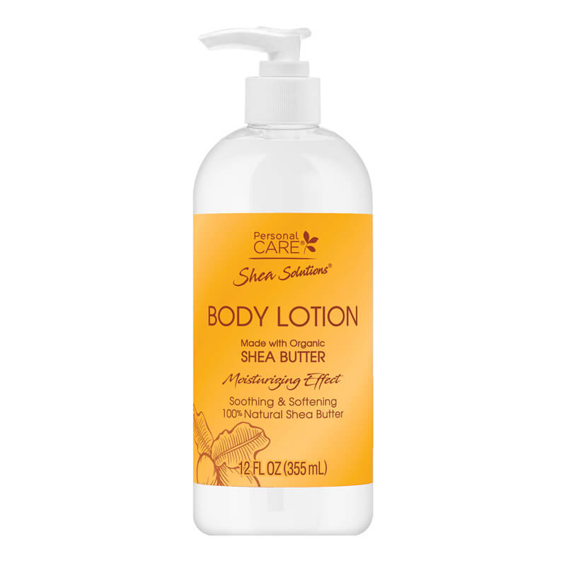 SHEA SOLUTION #11571 LOTION SHEA BUTTER 12oz (SKU #17586)