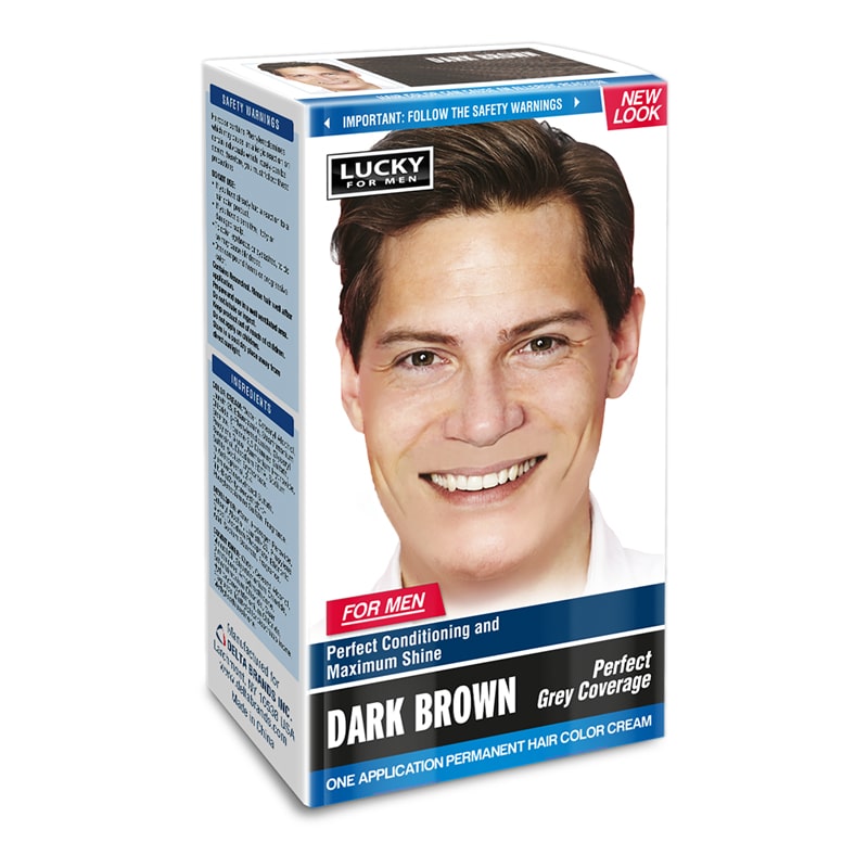 LUCKY HAIR COLOR MEN #11194 DARK BROWN (SKU #11817)