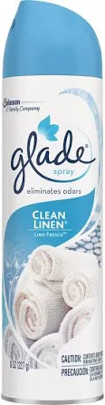 GLADE AIR FRESHNER 8.3OZ CLEAN LINEN (SKU #14358)